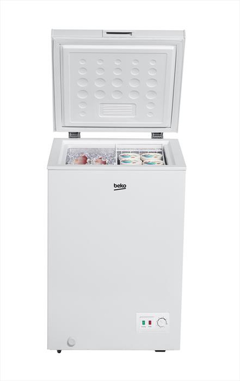"BEKO - Congelatore orizzontale CF100EWN Classe E 98 lt-Bianco"