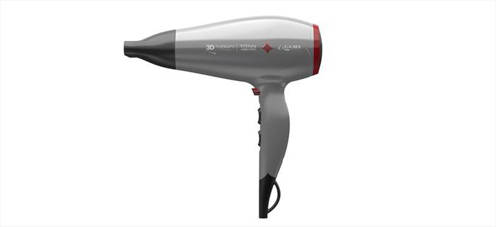 "GAMA - DIAMOND 3D TITAN KERATIN-Grigio"