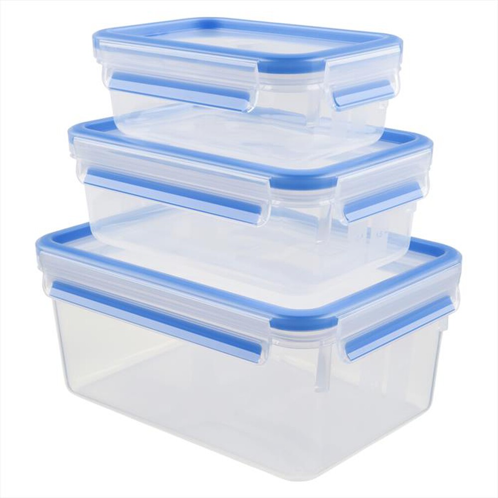 "EMSA - Contenitori salvafreschezza 3pz 508566-Blu"