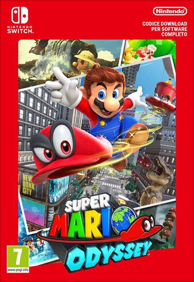 NINTENDO - SUPER MARIO ODYSSEY - CODICE DOWNLOAD