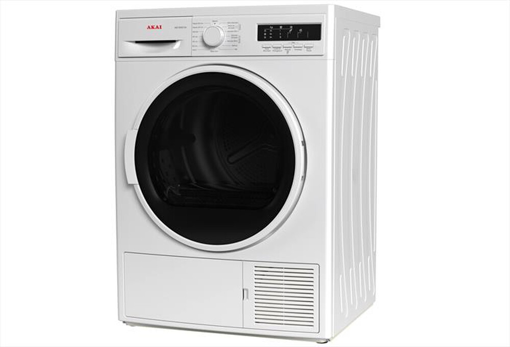 "AKAI - Asciugatrice ASC8025GV 8kg Classe A++-Bianco"