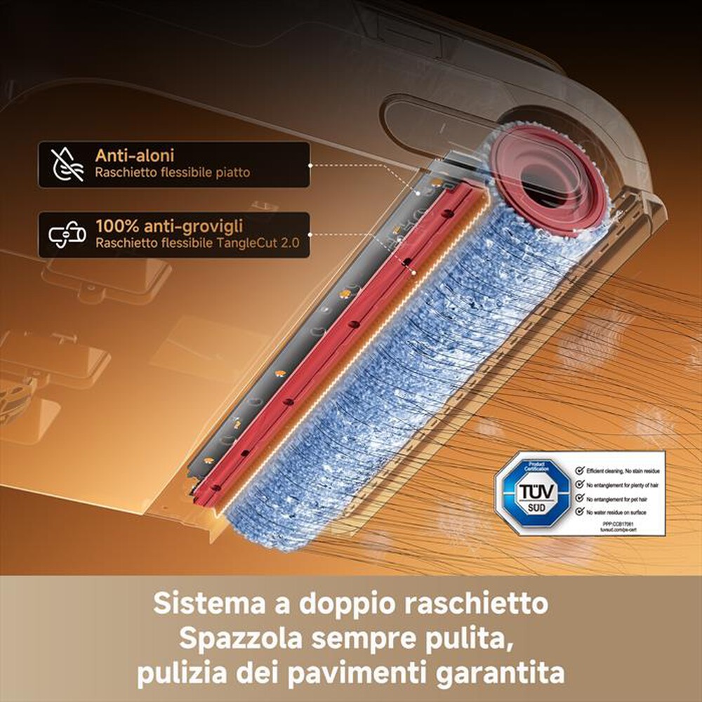 Immagine del prodotto DREAME - Scopa elettrica T16 PRO HEAT-R WET&DRY-Nero