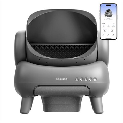 NEAKASA - Lettiera autopulente M1-Grigio