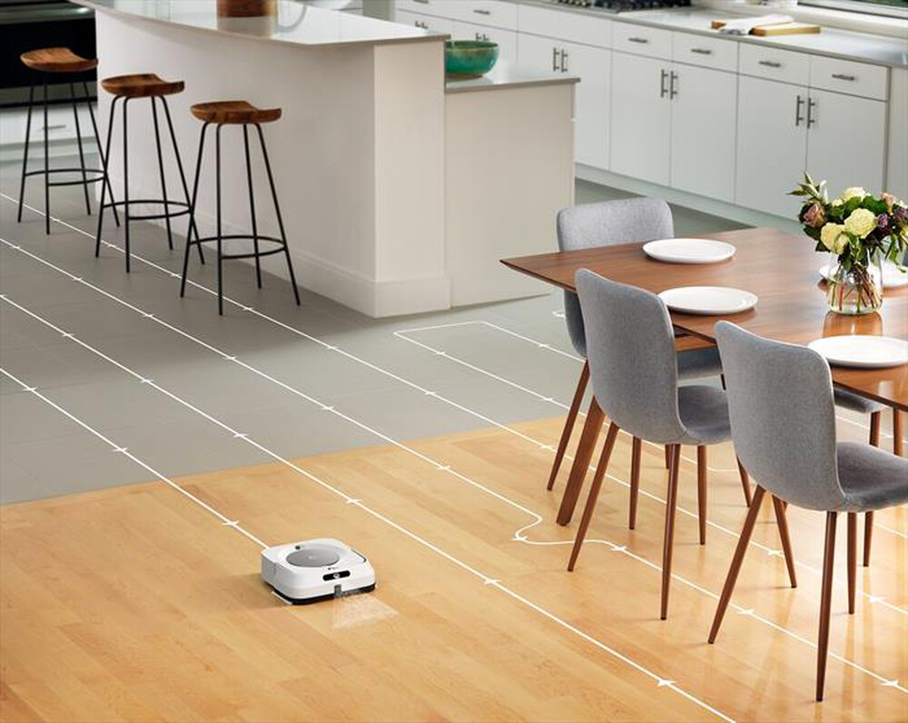 "iROBOT - BRAAVA JET M6 (M6138)-White/Silver"