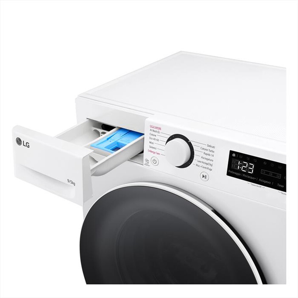 Immagine del prodotto LG - Lavasciuga AI DD D2R5S09TSWW 9/5 Kg Classe E-Bianca