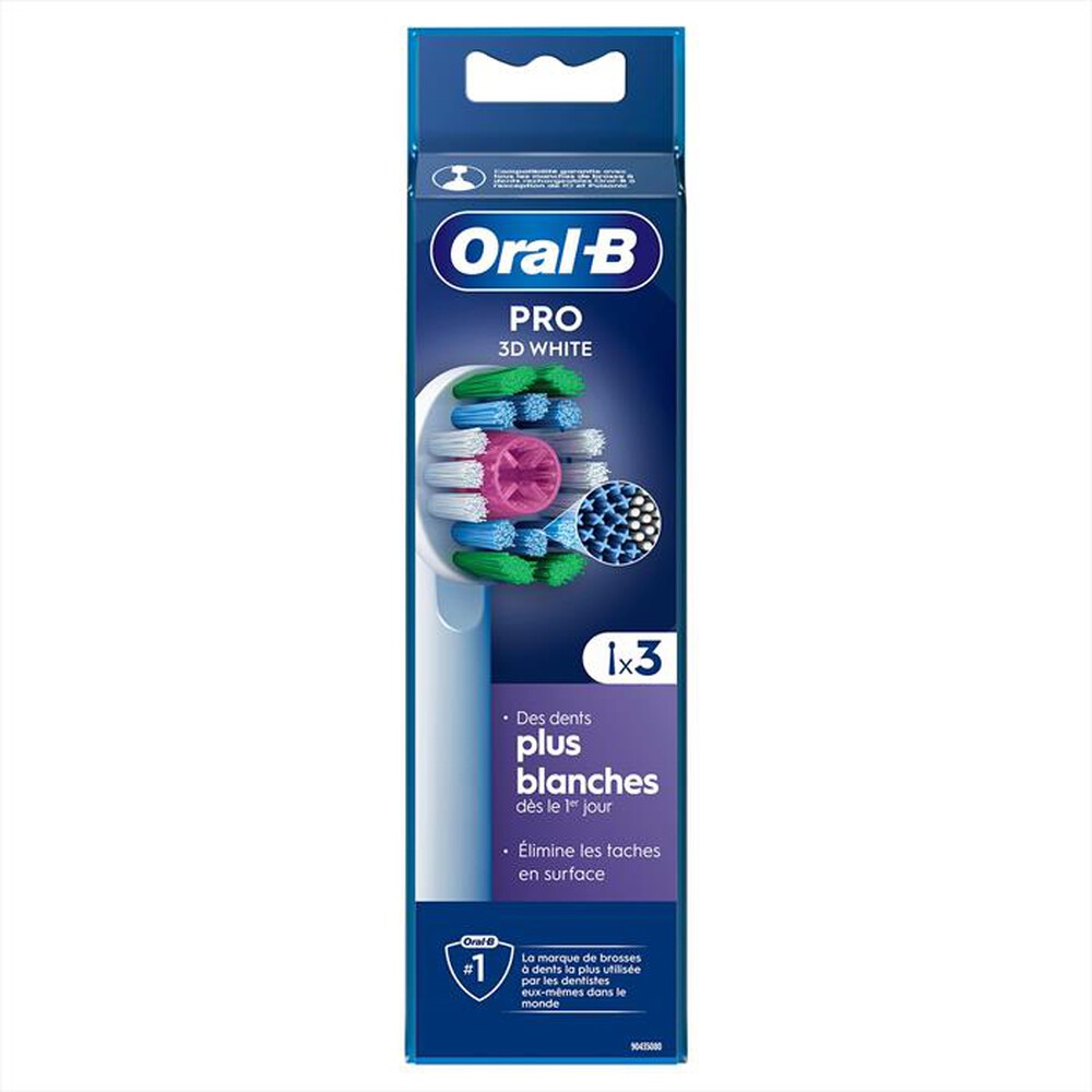 "ORAL-B - Testine Di Ricambio Pro Cross Action 5 Testine-Nero"