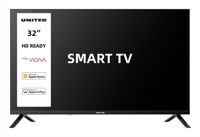 UNITED - TV LED HD READY 32" UNLED32M10VDA-BLACK