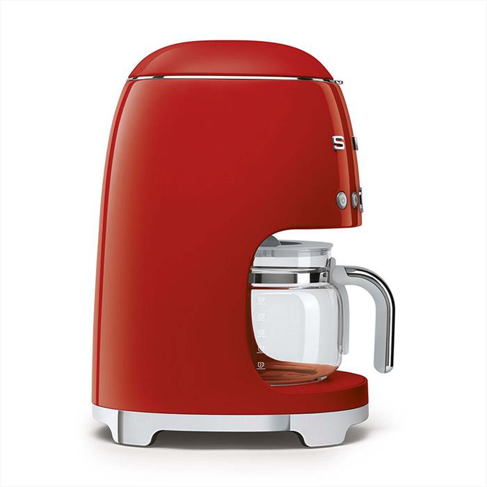 "SMEG - Macchina da Caffè Filtro 50's Style – DCF02RDEU-rosso"