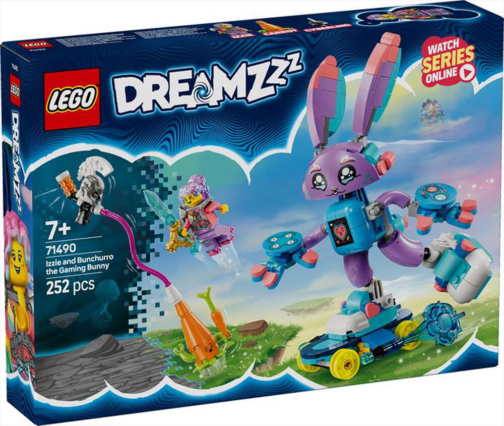 Immagine del prodotto LEGO - DREAMZzz Izzie e coniglio gaming Bunchurro 71490