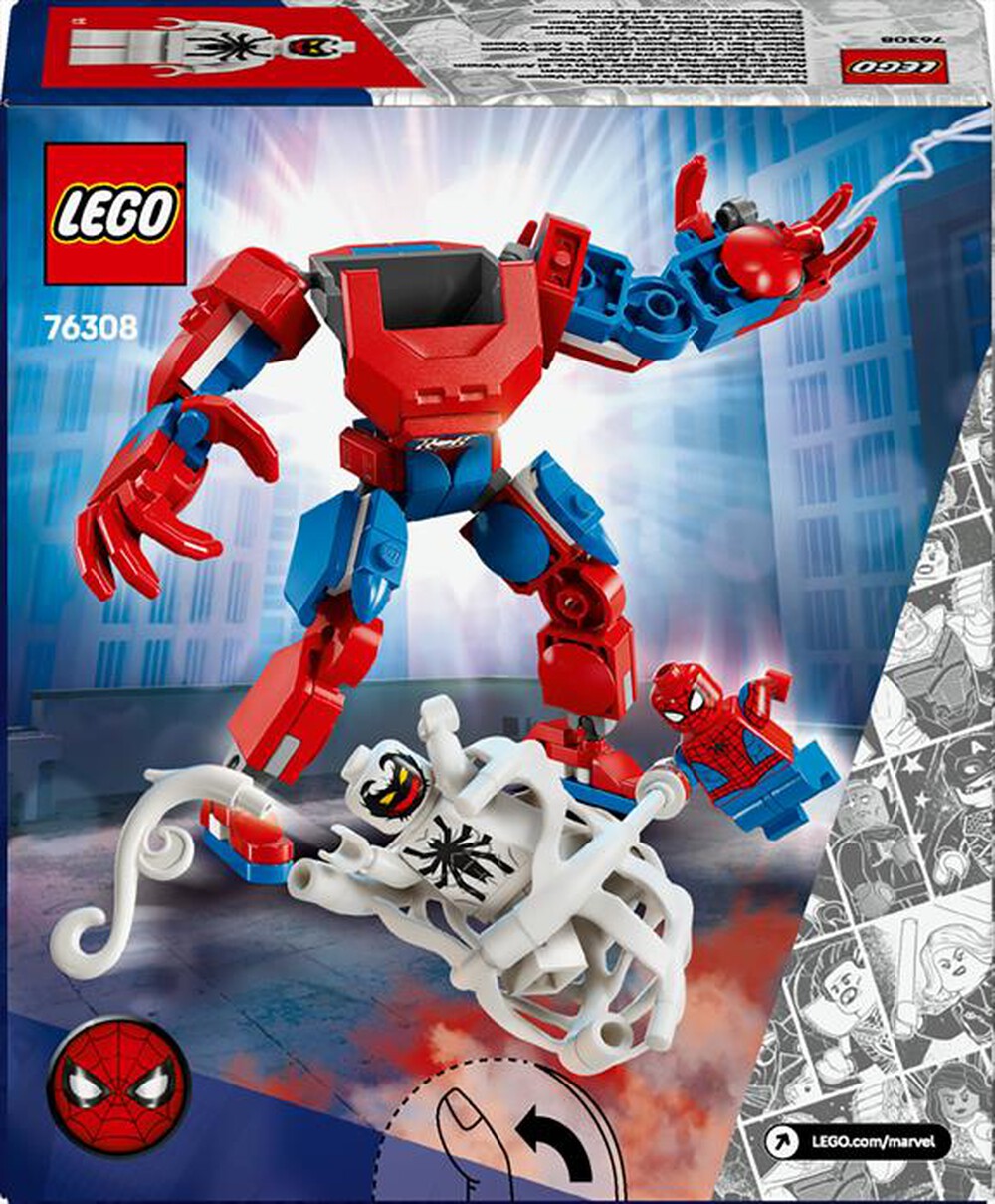 Immagine del prodotto LEGO - SUPER HEROES Mech SpiderMan contro AntiVenom 76308