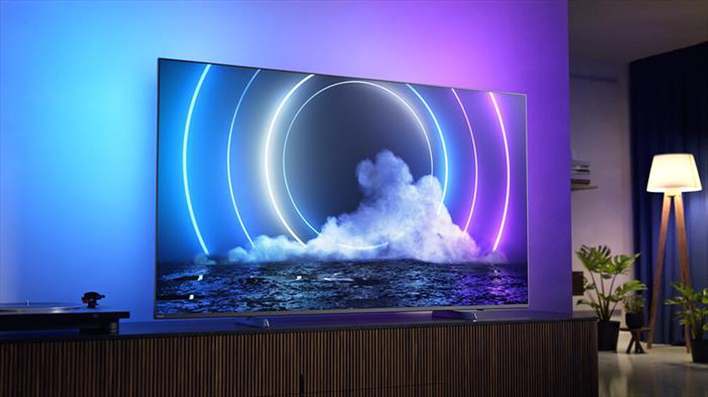 "PHILIPS - Smart TV MINILED AMBILIGHT UHD 4K 65\" 65PML9506/12-Silver"