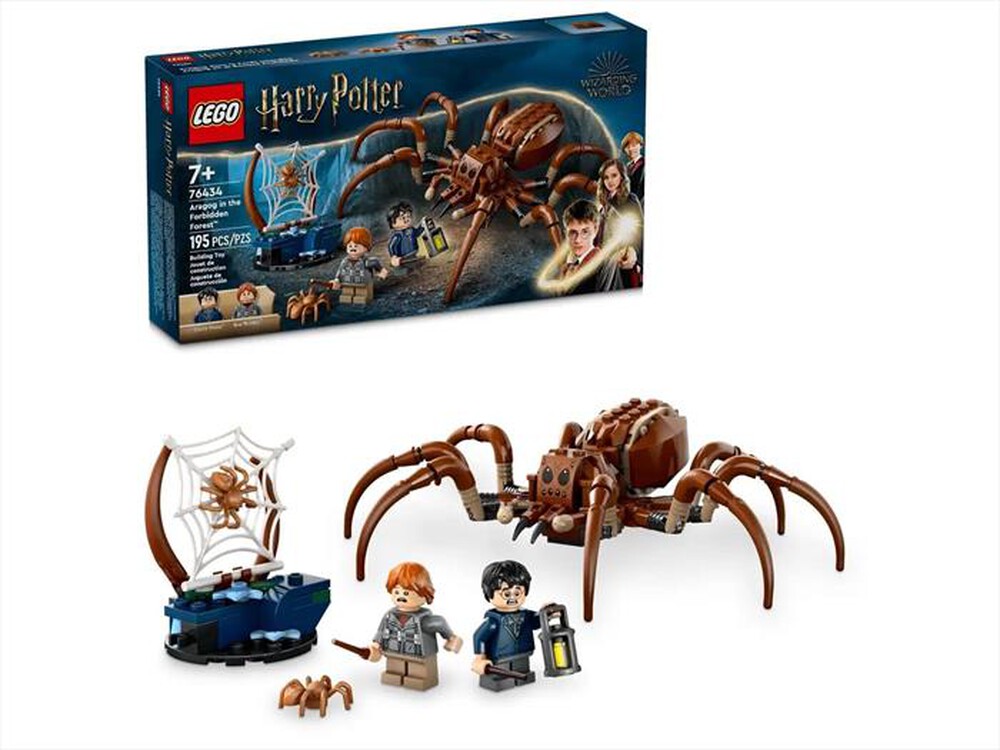 "LEGO - Aragog nella Foresta Proibita - 76434-Multicolore"