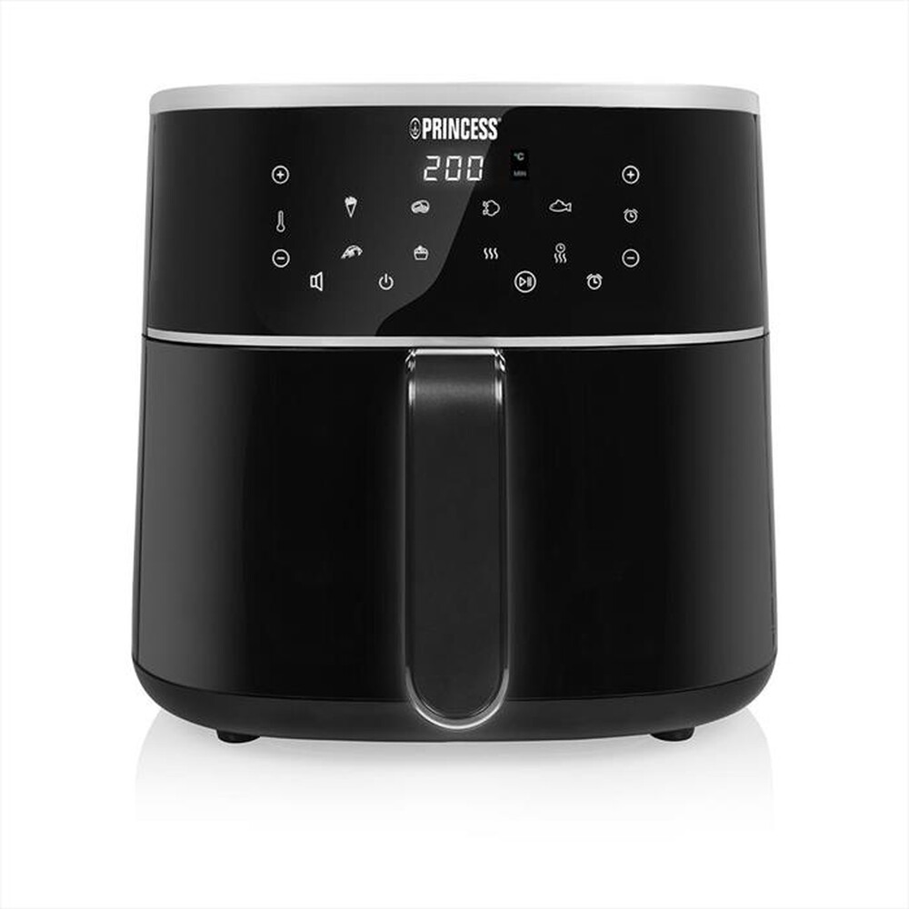 "PRINCESS - Friggitrice ad aria Aerofryer digitale 6L-Nero"