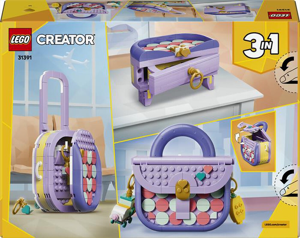 Immagine del prodotto LEGO - CREATOR Borsetta alla Moda Portaoggetti - 31391-Multicolore