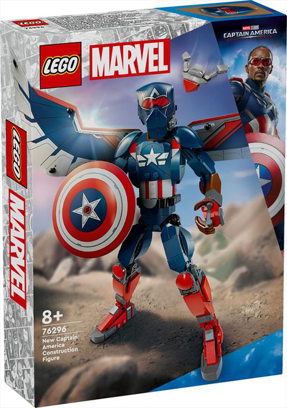 Immagine del prodotto LEGO - SUPER HEROES Personaggio di Captain America 76296