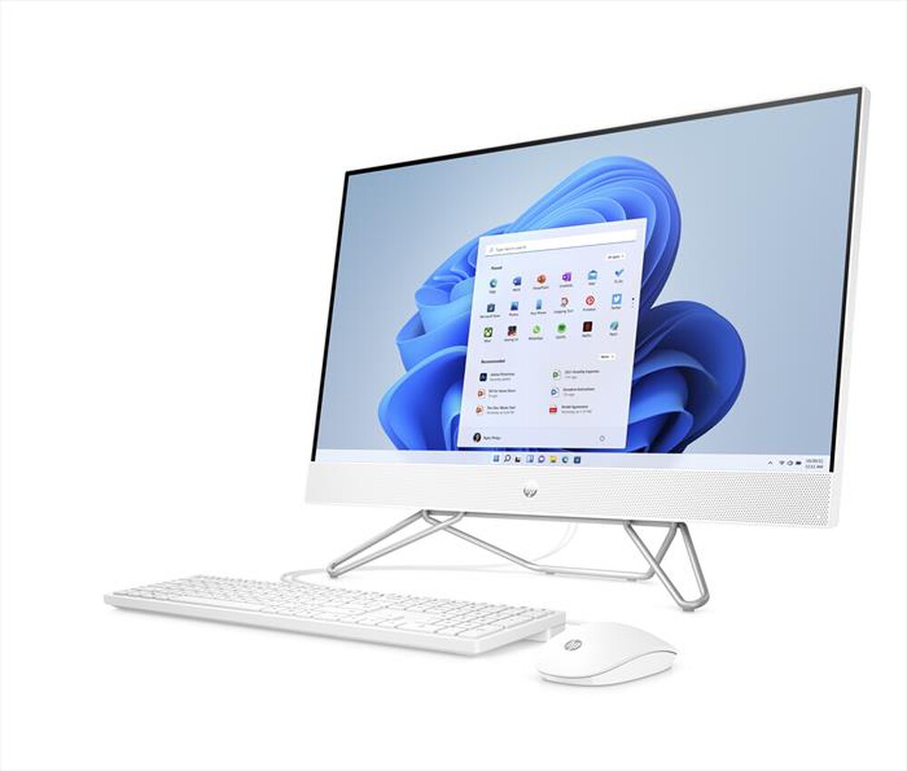 "HP - Desktop ALL-IN-ONE 27-CB1024NL-Starry White"