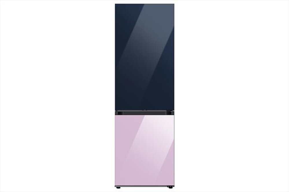 "SAMSUNG - Frigorifero combinato F-RB34D154138 BESPOKE-Glam Navy-Glam Lavender"