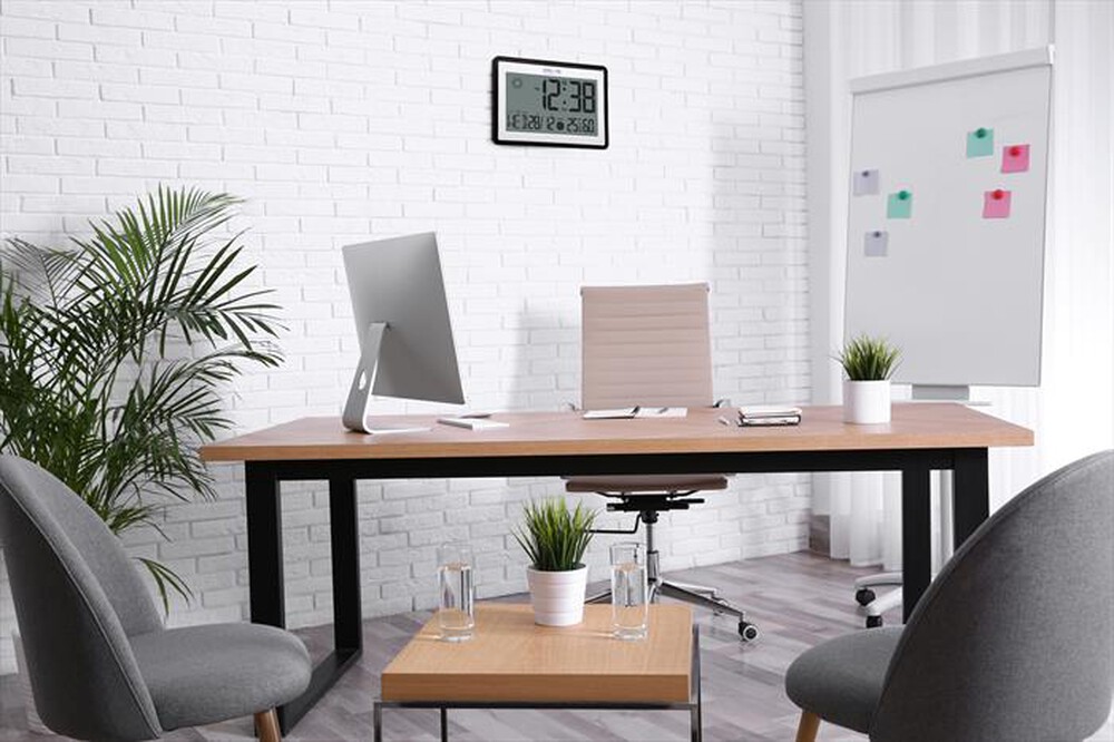 Immagine del prodotto EXPLORE SCIENTIFIC - RDC8002CM3000 OROLOGIO DA PARETE O DA TAVOLO-Black