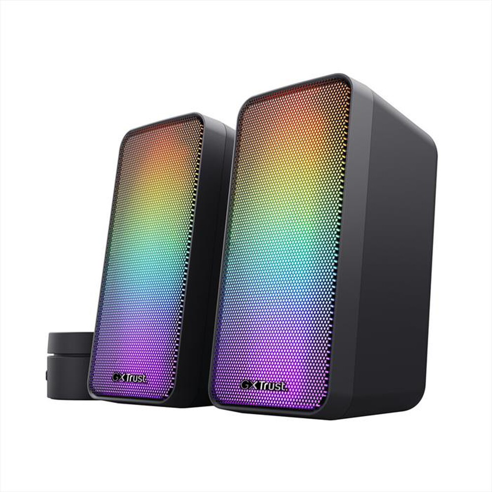 "TRUST - GXT611 WEZZ ILLUMINATED SPEAKER SET-Black/RGB"