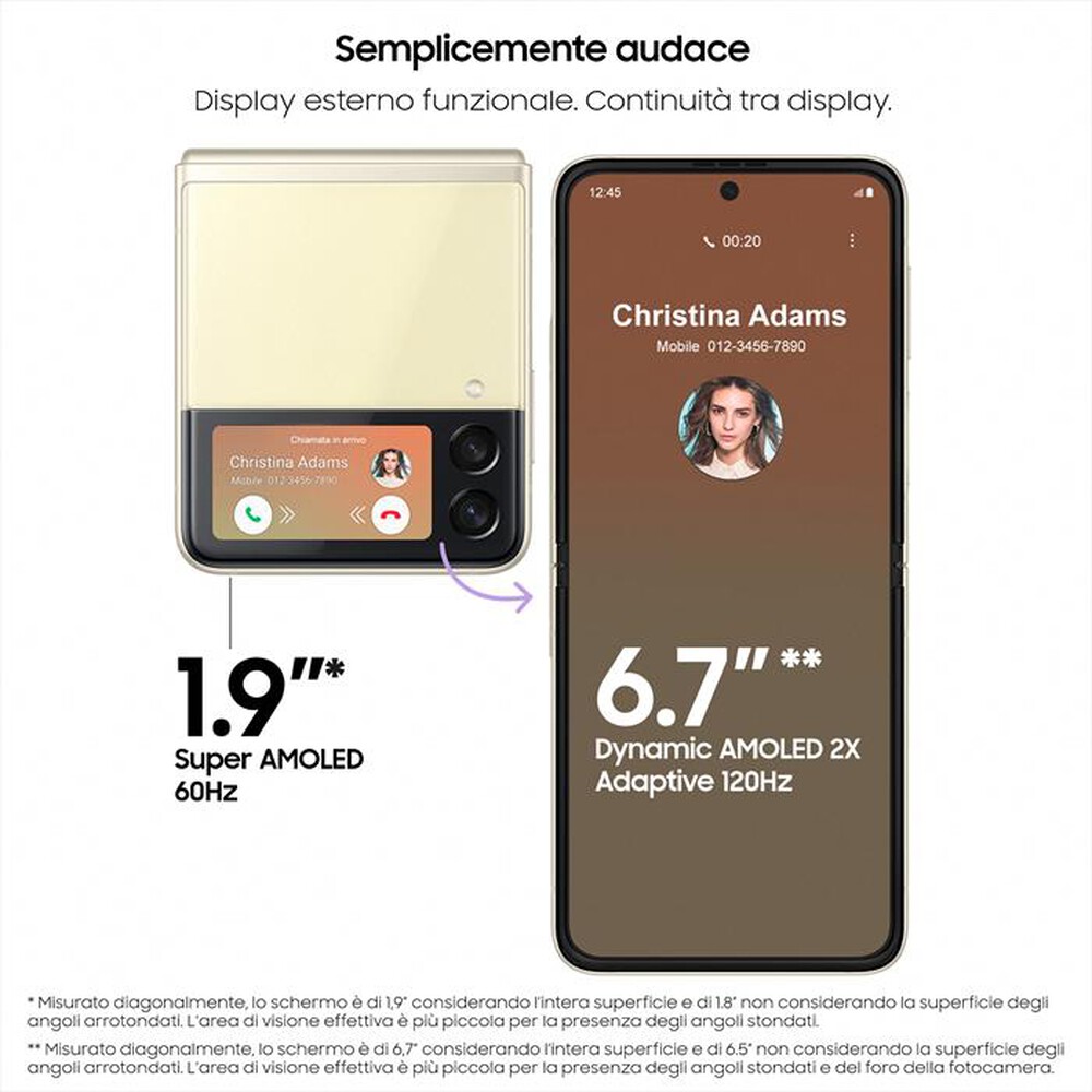"SAMSUNG - GALAXY Z FLIP3 5G 256 GB-Cream"