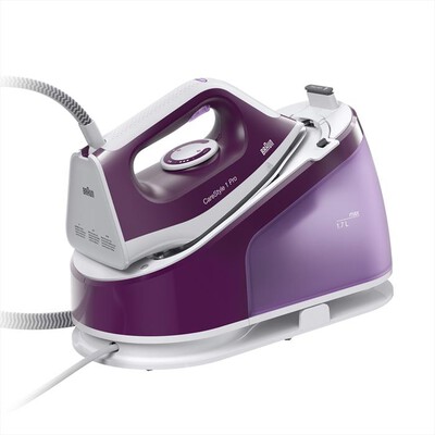 BRAUN - Ferro da stiro con caldaia CareStyle1 Pro IS1514VI-Viola,  BRAUN - Ferro da stiro con caldaia CareStyle1 Pro IS1514VI-Viola