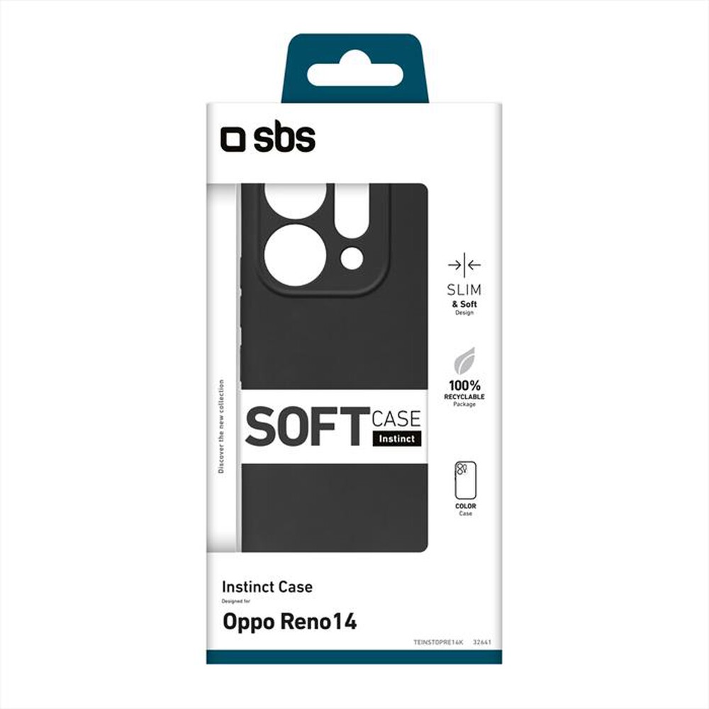 Immagine del prodotto SBS - Cover Instinct Oppo Reno14 TEINSTOPRE14K-Nero