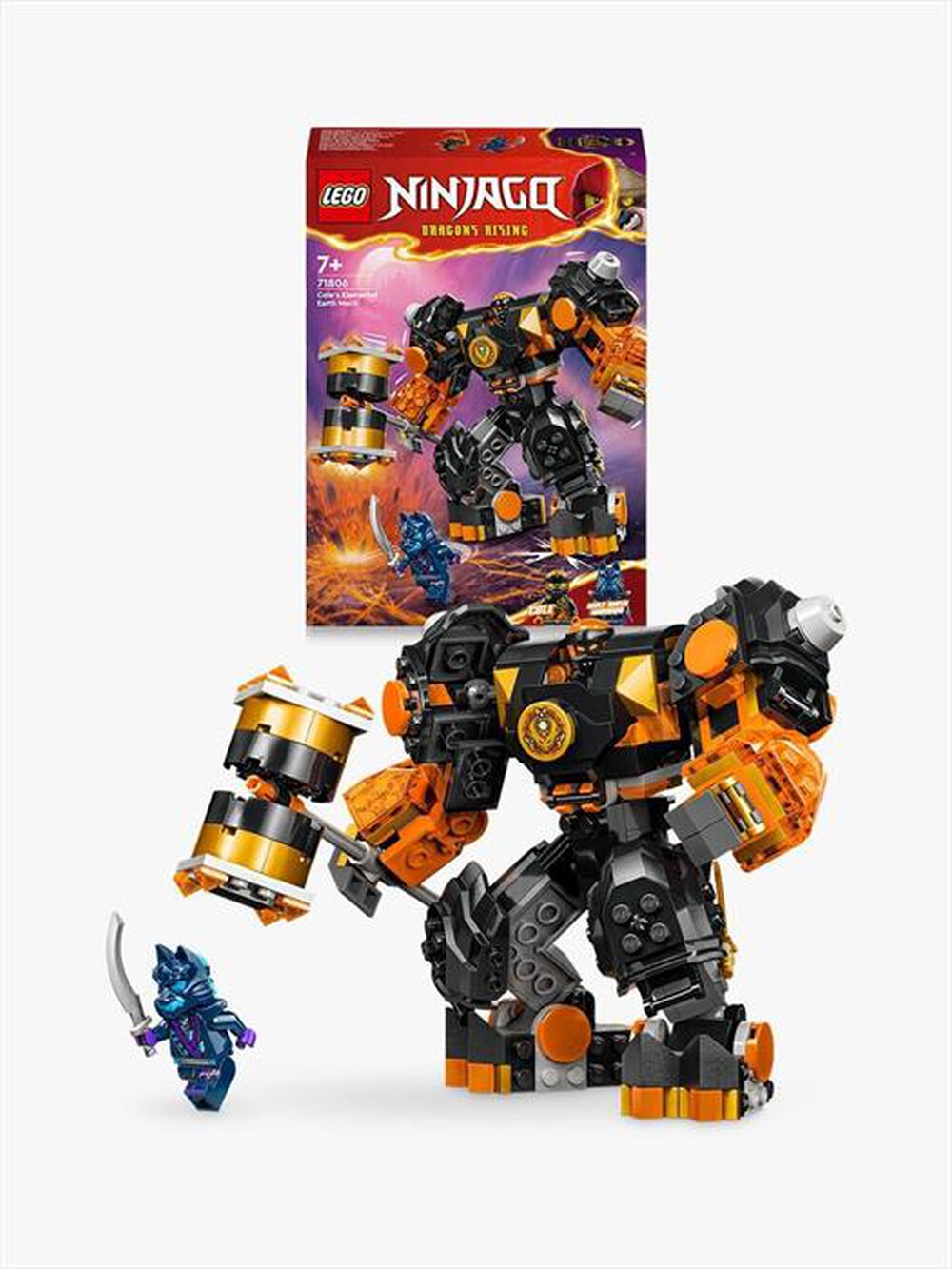 Immagine del prodotto LEGO - NINJAGO Mech elemento Terra di Cole 71806