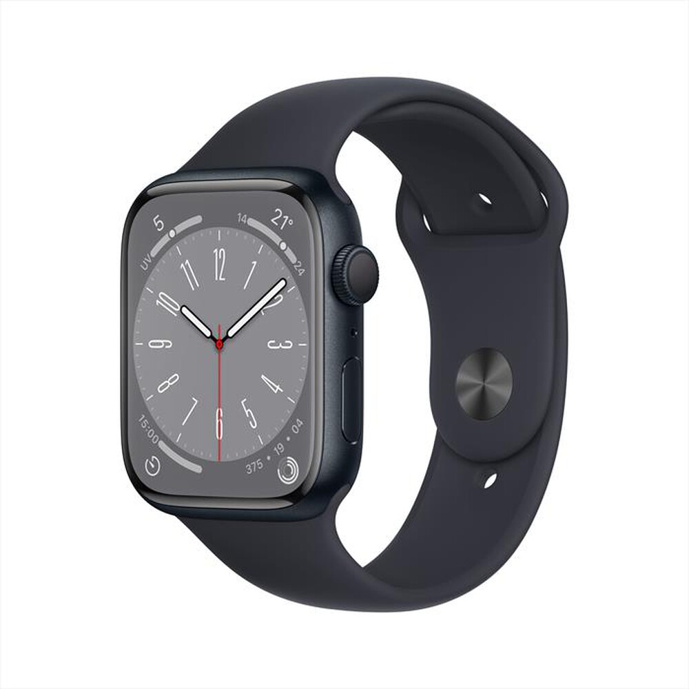 "APPLE - Watch Series 8 GPS 45mm Alluminio-Mezzanotte"