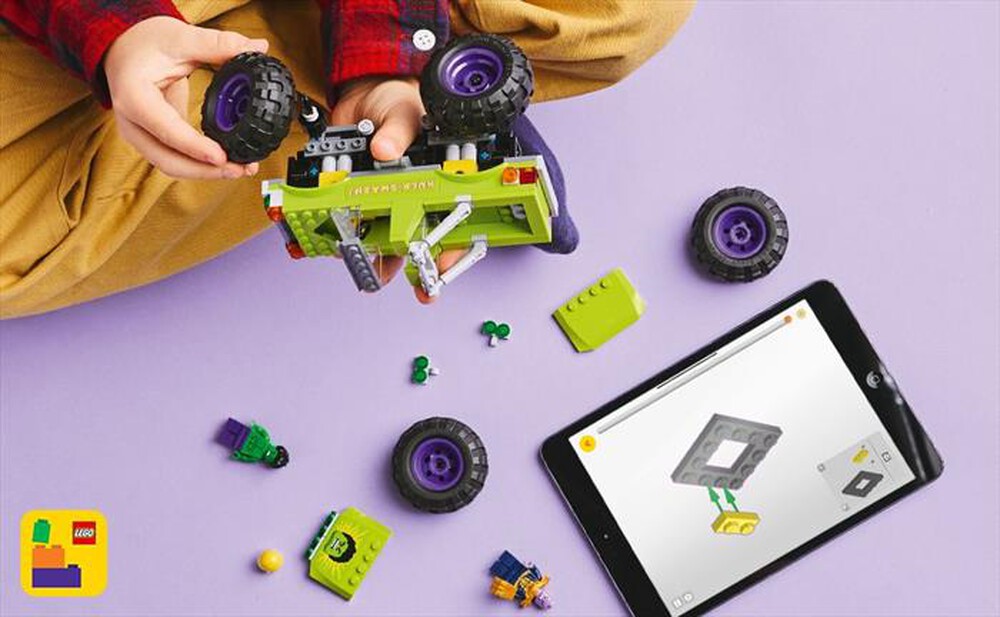 Immagine del prodotto LEGO - SUPER HEROES MARVEL Truck di Hulk vs Thanos 76312