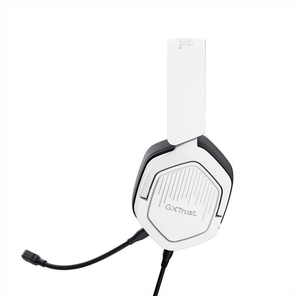 "TRUST - Cuffie gaming multipiattaforma GXT492W CARUS-WHITE"
