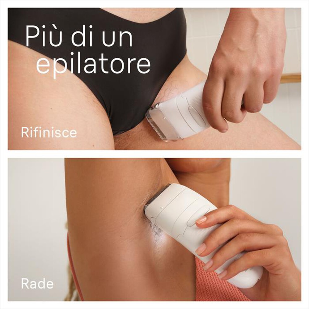 "BRAUN - Epilatore SILK-ÉPIL 7 7-041-BIANCO/ARGENTO"