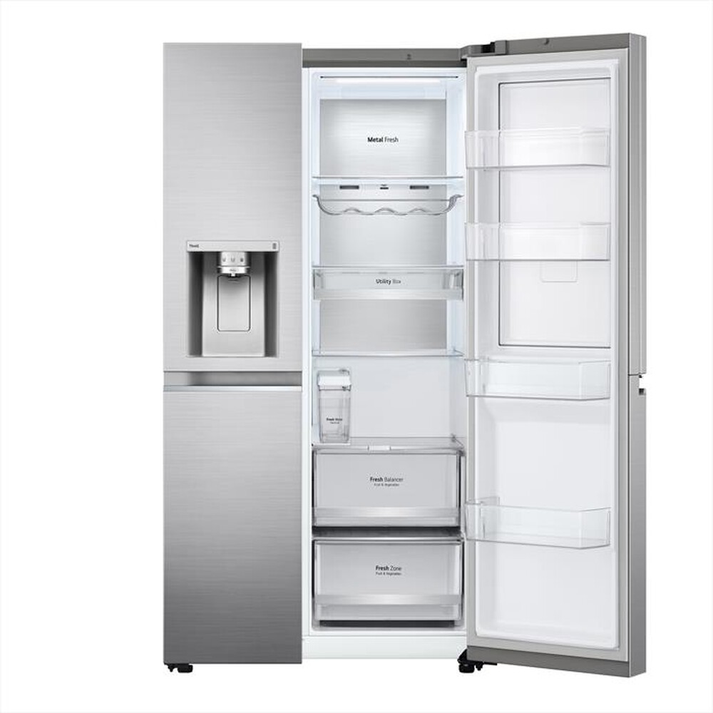 "LG - Frigorifero side by side GSJV91PZAE Classe F-Inox Premium"