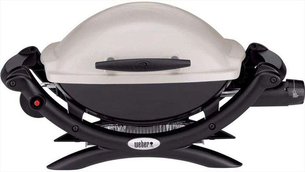 "WEBER - Q 1000 TITANIUM - BARBECUE A GAS-nero"
