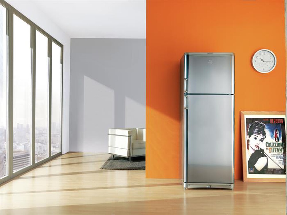 "INDESIT - Frigorifero 2 porte IND70 TMI 92 S 1 ClasseF 414lt-Argento"