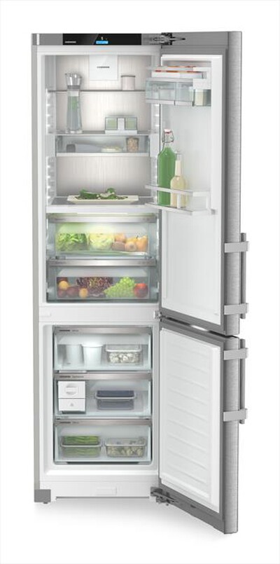LIEBHERR - Frigorifero combinato CBNSDA 575I-22 ClasseA 362lt-Acciaio SmartSteel / Silver