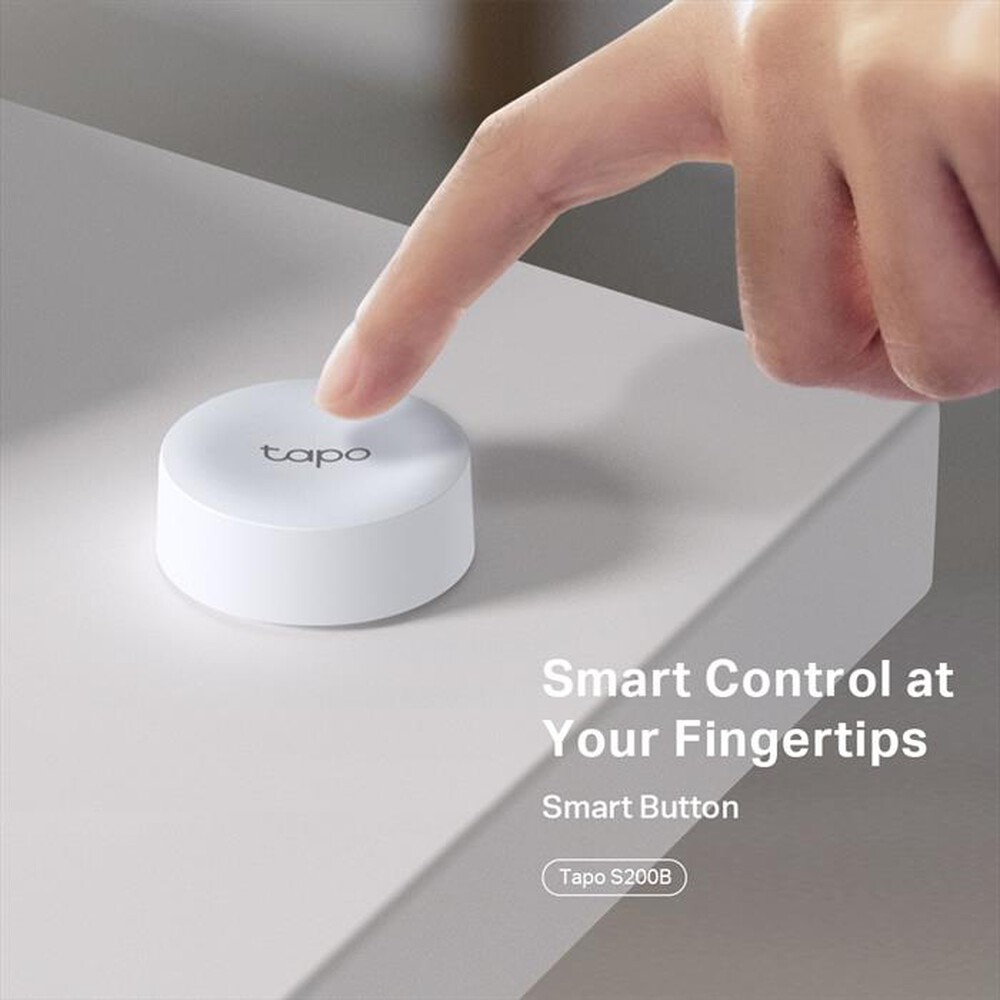 "TP-LINK - TAPO S200B SMART BUTTON, TAPO IOT HUB REQUIRED"