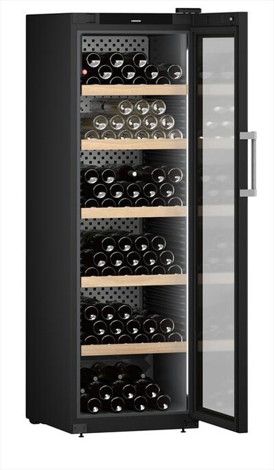 LIEBHERR - Cantinetta WPBLI 5231-20 Classe F 229 bottiglie-Porta in vetro, telaio nero