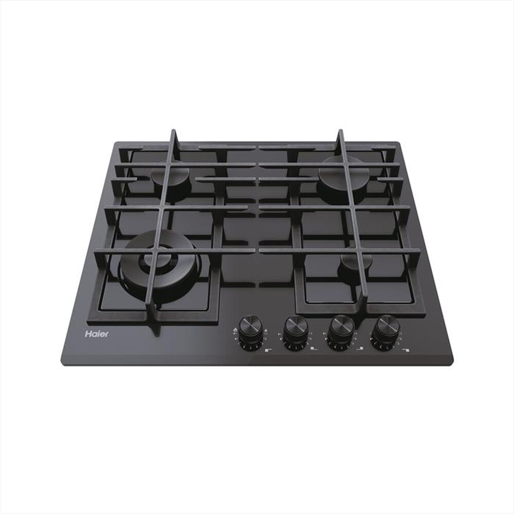 "HAIER - Piano cottura a gas HAVG6BF4HBPB 59,5 cm-Nero"
