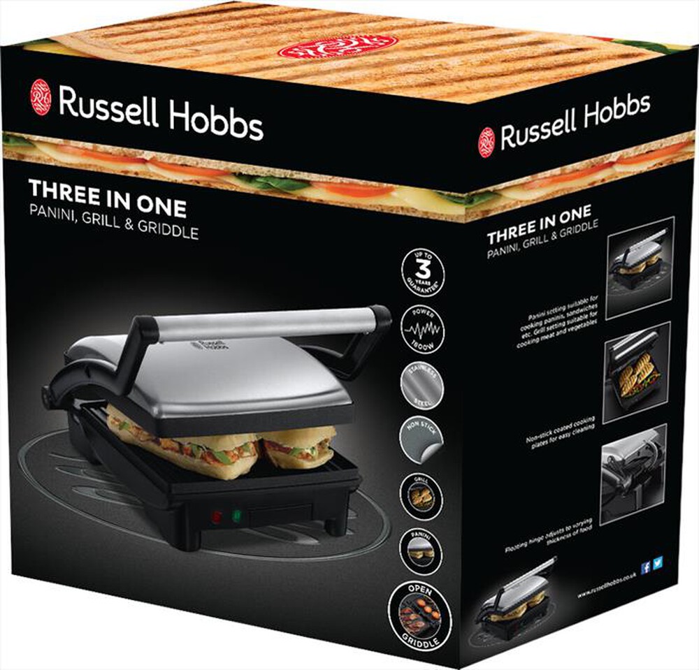 Immagine del prodotto RUSSELL HOBBS - Bistecchiera 17888-56-acciaio nero