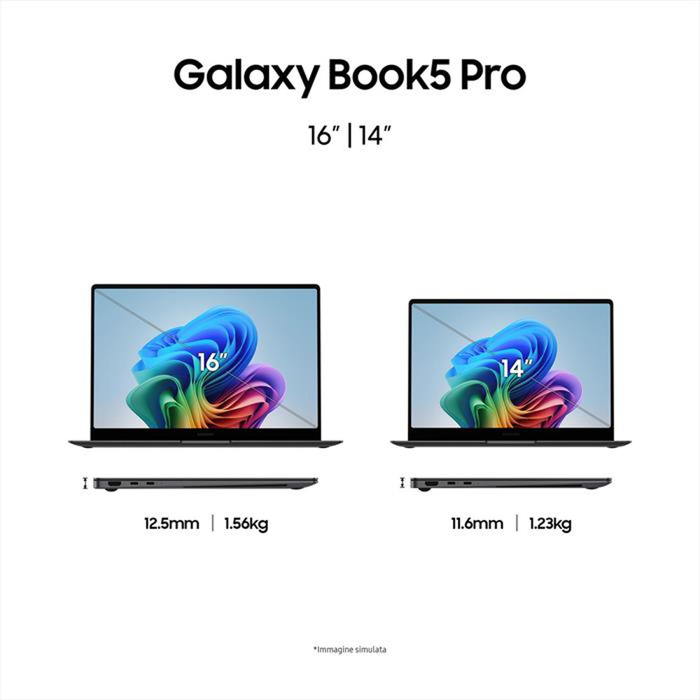 Immagine del prodotto SAMSUNG - GALAXY BOOK5 PRO 14"-Gray