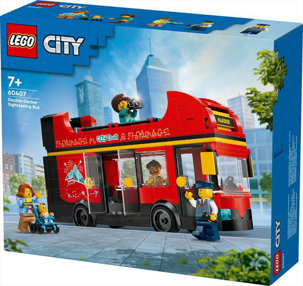 Immagine del prodotto LEGO - CITY Autobus turistico rosso a due piani 60407
