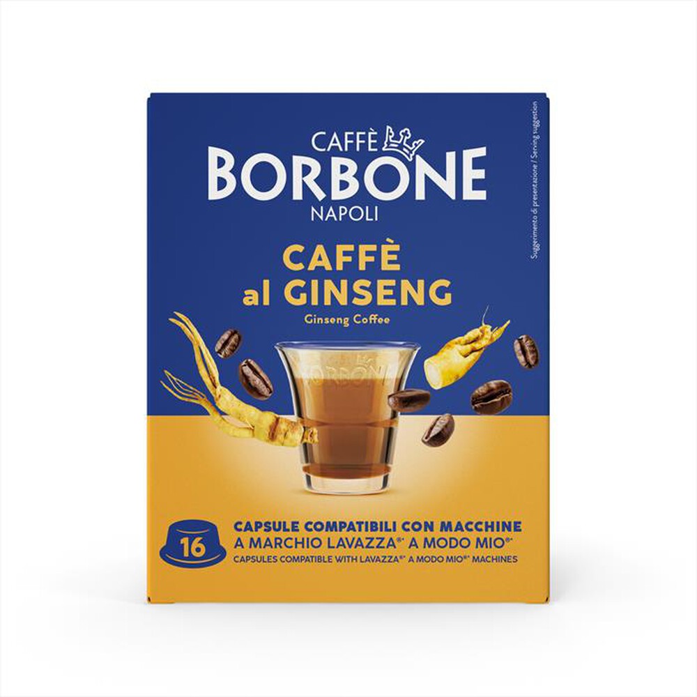CAFFE BORBONE - CAFF&Egrave; AL GINSENG-Multicolore