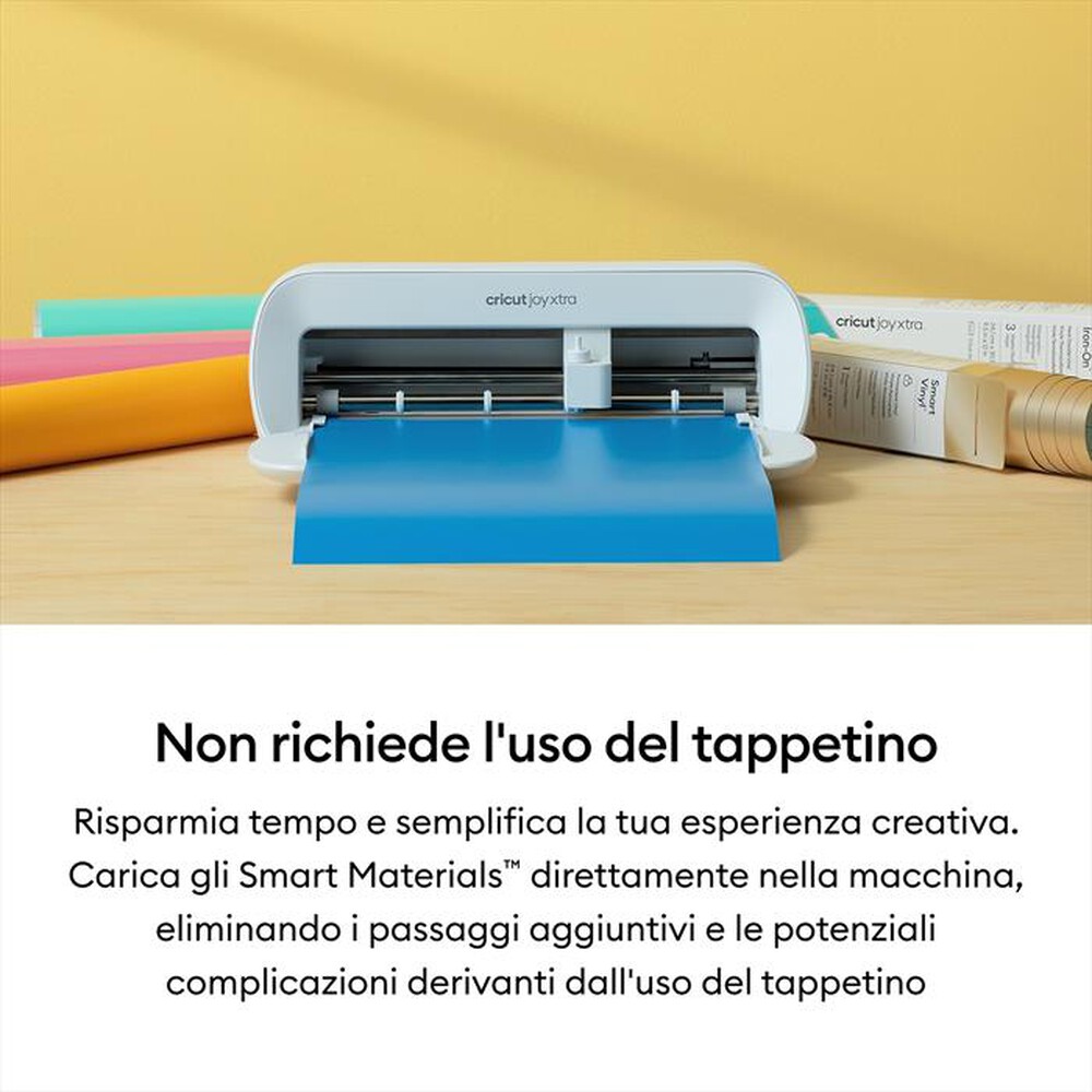 Immagine del prodotto CRICUT - Vinile termoadesivo Smart per Joy Xtra 24,1x61 cm-Bianco