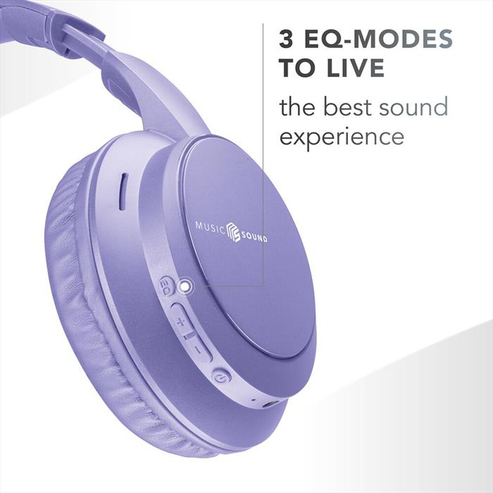 Immagine del prodotto MUSIC SOUND - Cuffie a padiglione chiuso BOOST-Purple