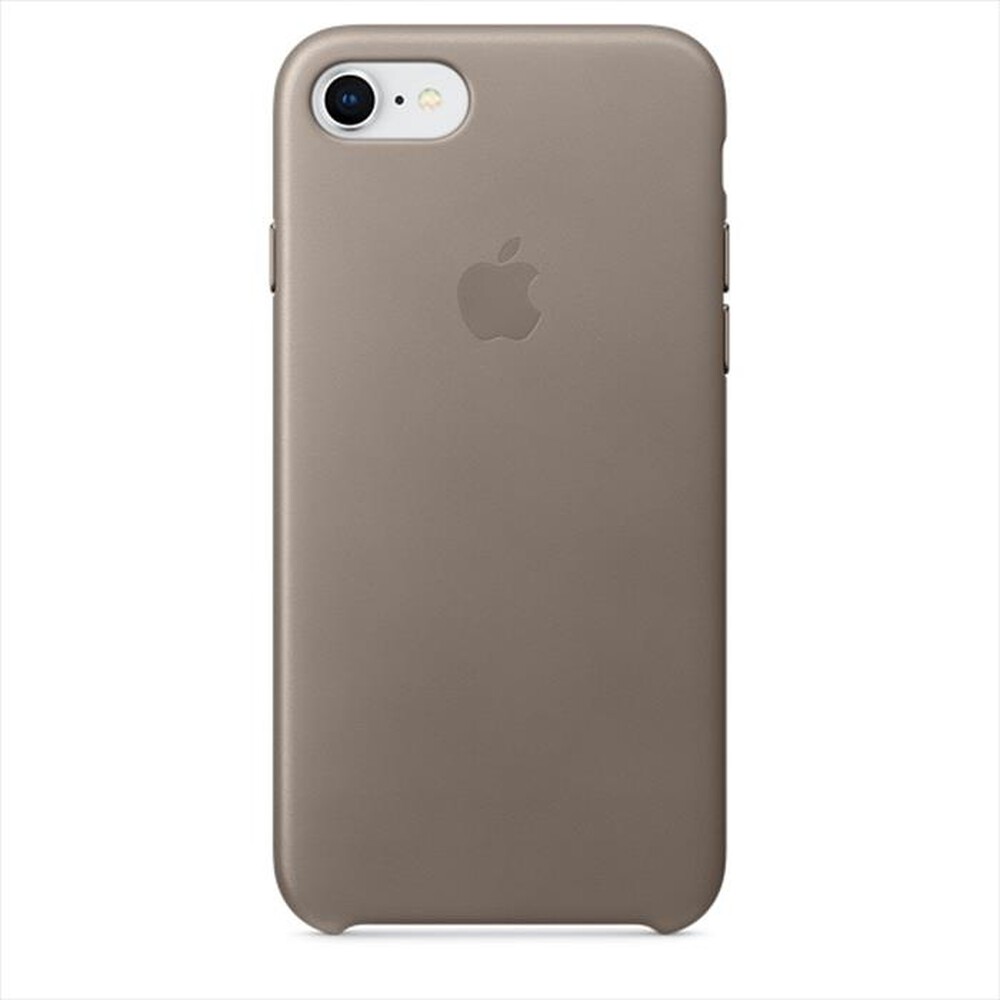 "APPLE - Custodia in pelle per iPhone 8/7-Grigio Talpa"