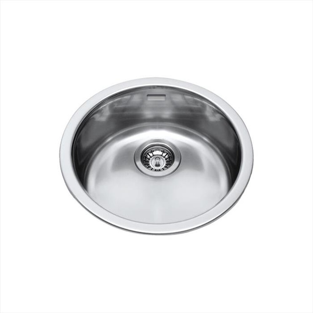 "GLEM GAS - Lavello rotondo GLR43X2 1 vasche-INOX"