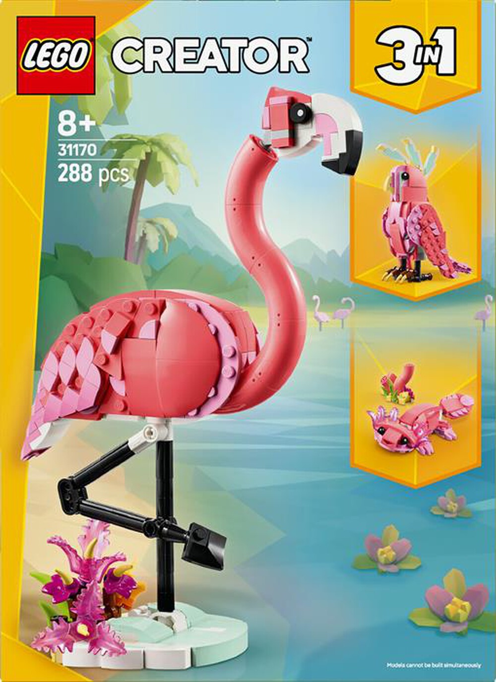Immagine del prodotto LEGO - CREATOR Animali selvatici: fenicottero rosa 31170