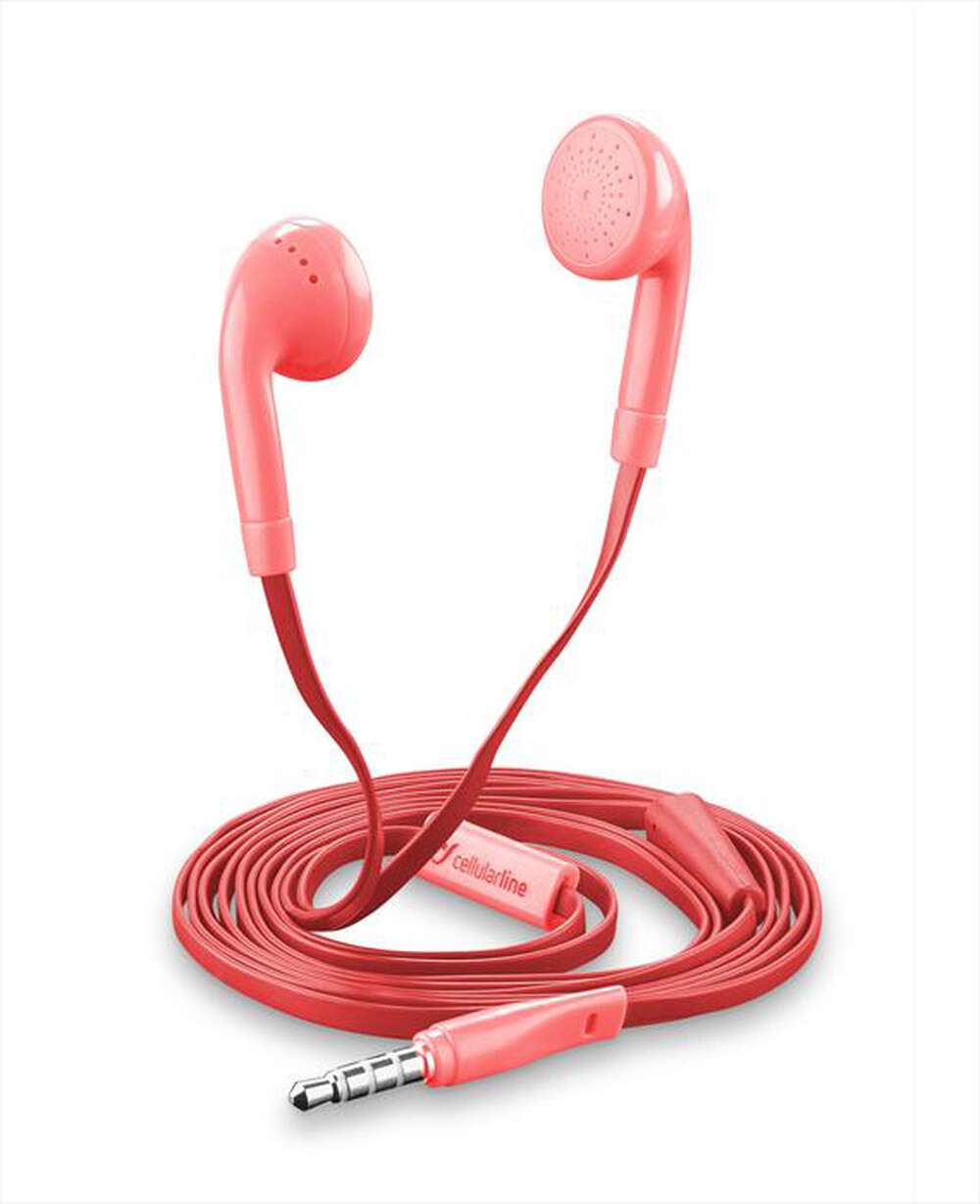 Immagine del prodotto CELLULARLINE - Butterfly - Auricolare classico con microfono-Rosa