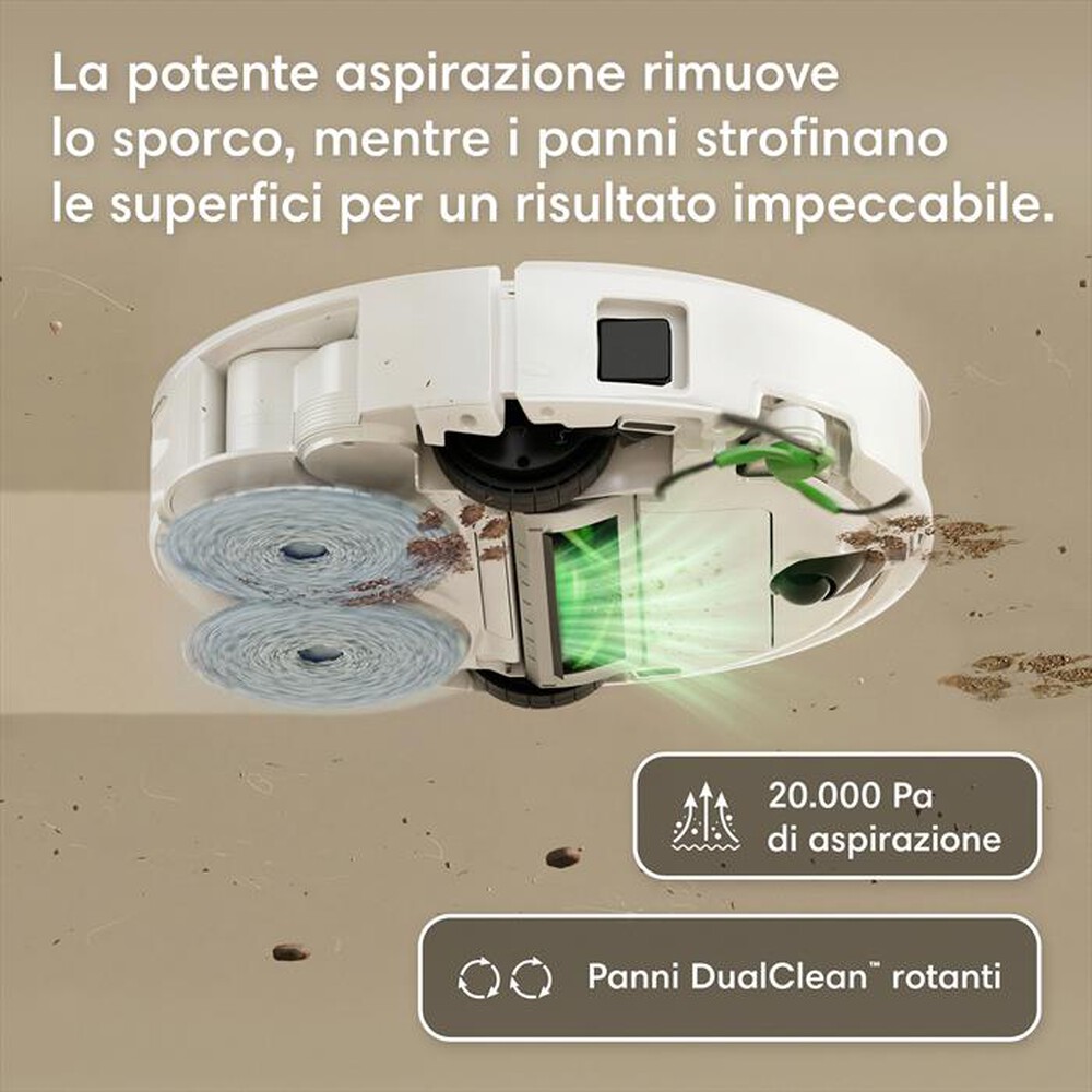 Immagine del prodotto iROBOT - Robot 2in1 ROOMBA PLUS 415 COMBO+DOCK-White