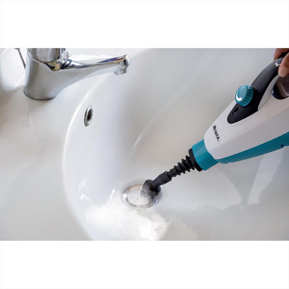 "ARIETE - Steam Mop Foldable 10 in 1 4175-Blu, Bianco"